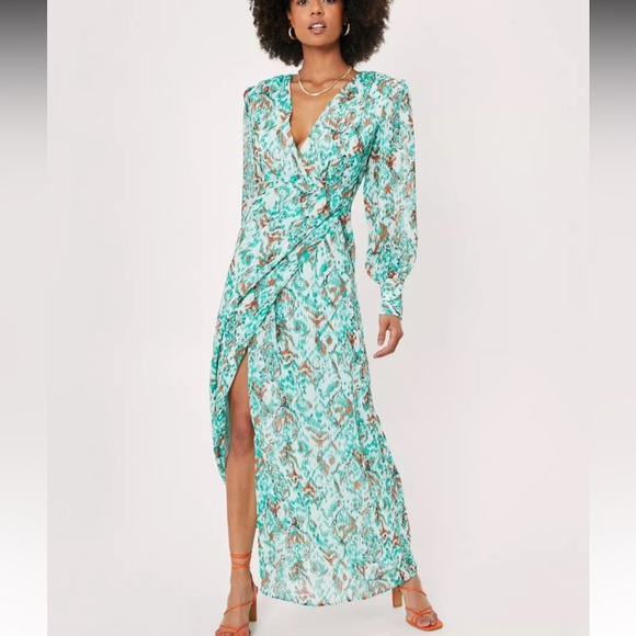 Wrap maxi dress - Picture 4 of 6